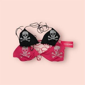 SHEIN ICON, Woman tops pink and black￼
2 pc